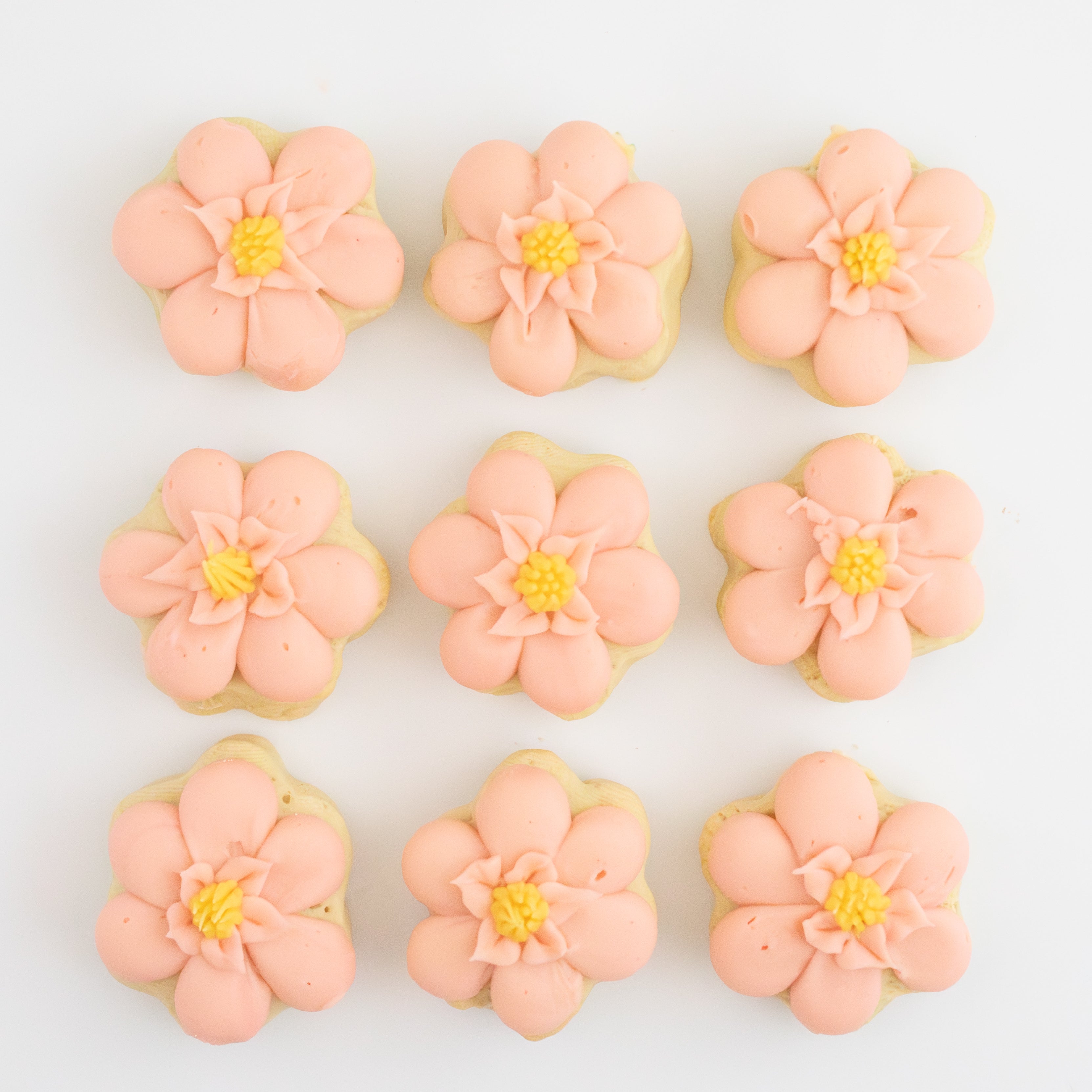 Spring Floral MINI cookies (1 dozen)