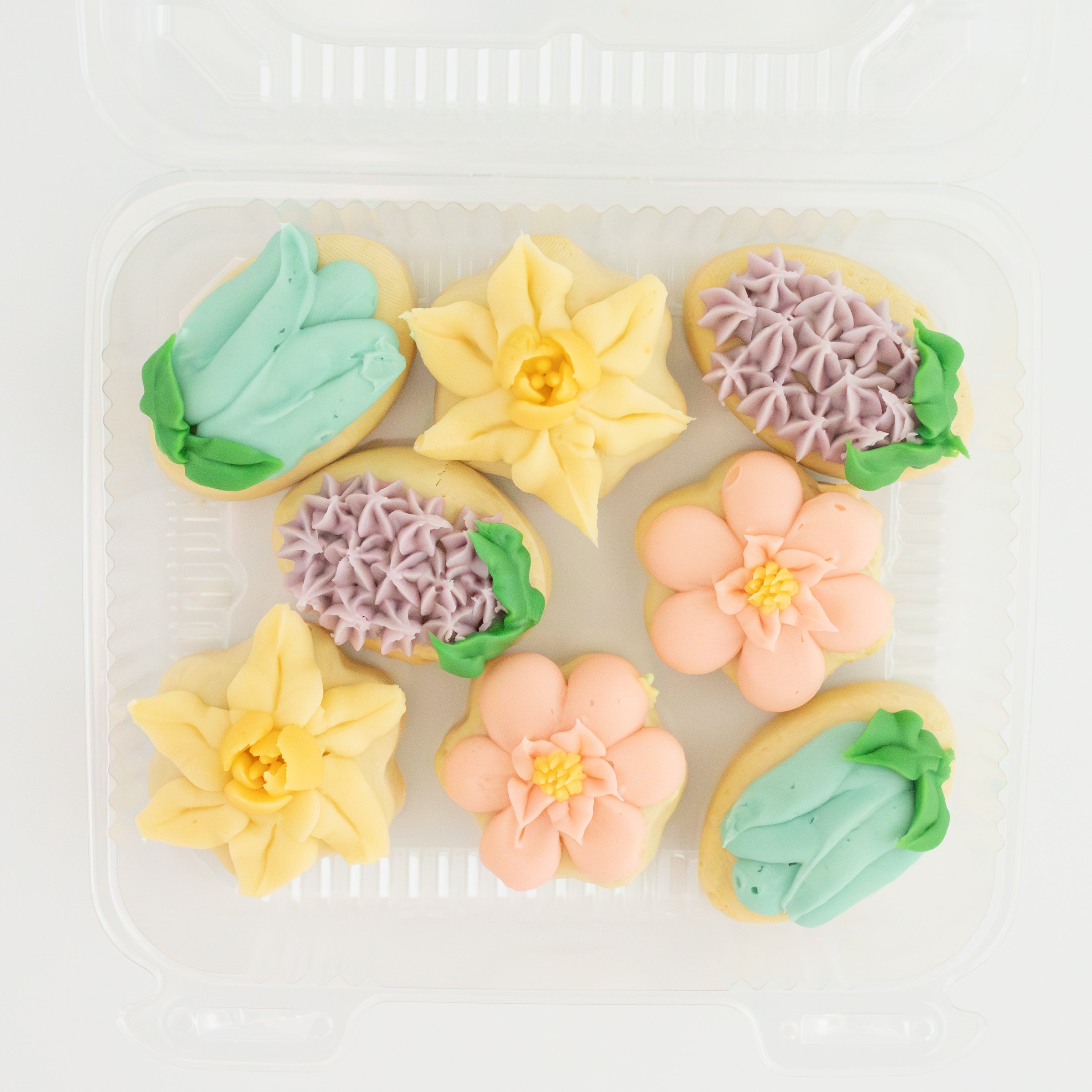 Spring Floral Party Pack (8 MINI cookies)