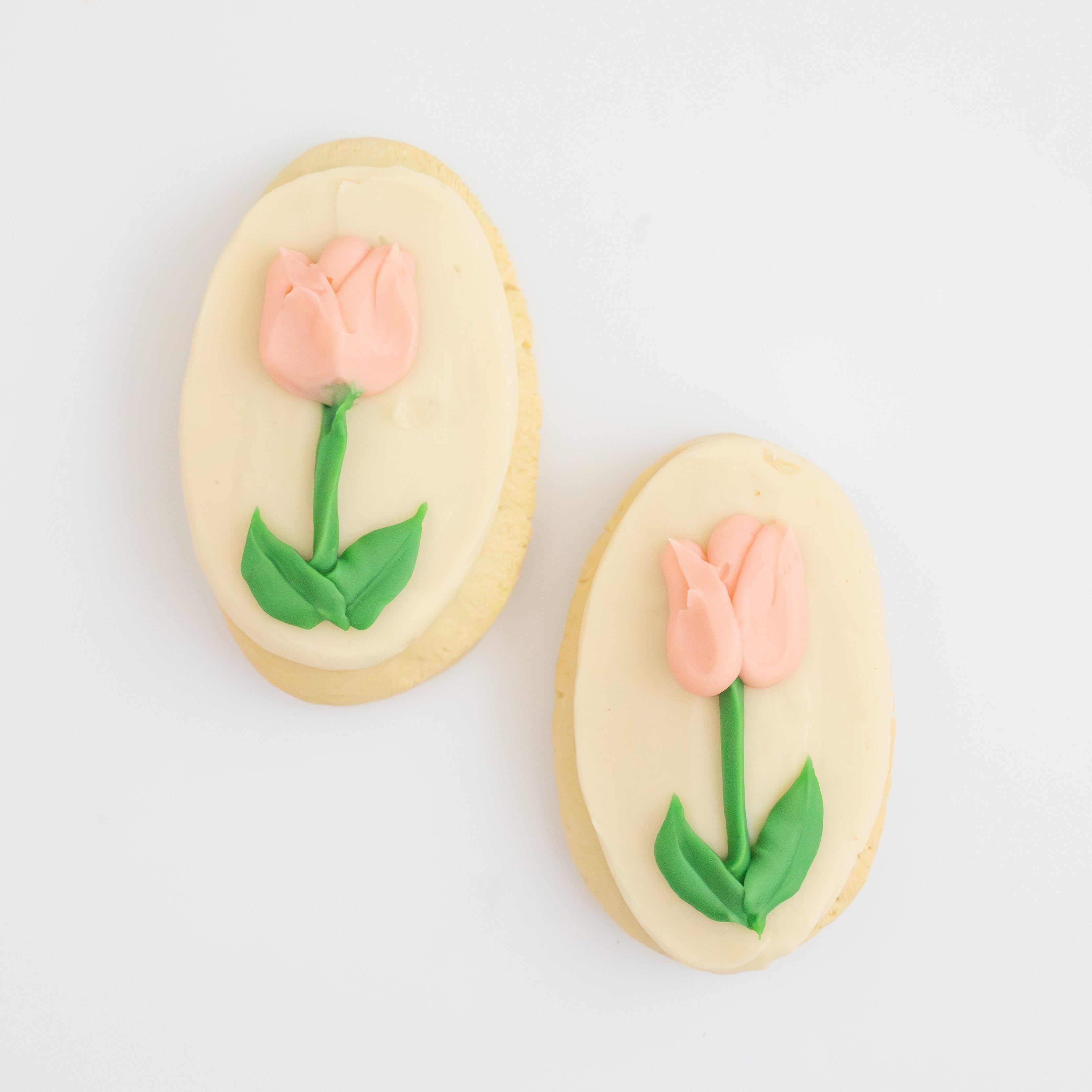 Spring Floral BIG Sugar Cookies (1 Dozen)