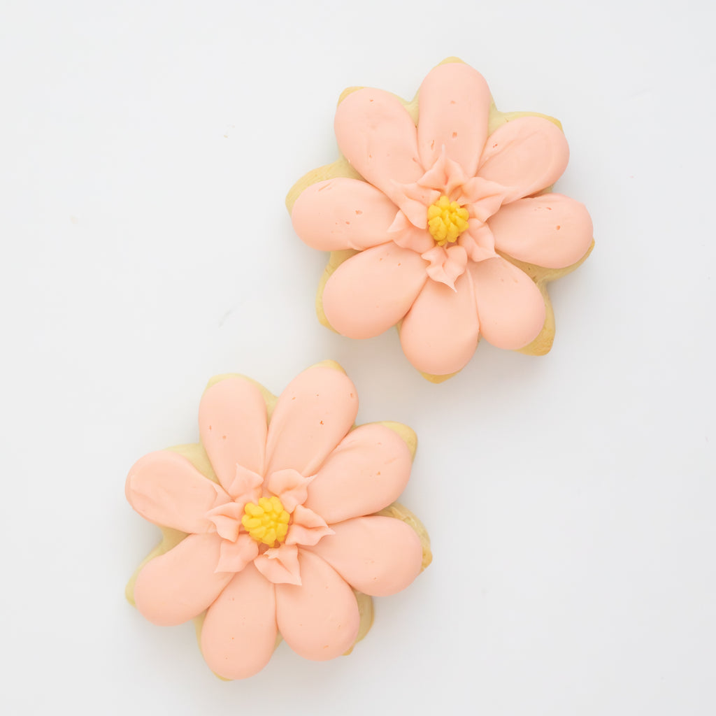 Spring Floral BIG Sugar Cookies (1 Dozen)